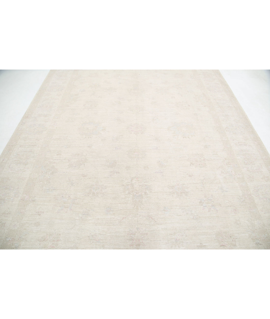 Serenity 8'2'' X 11'2'' Hand-Knotted Wool Rug 8'2'' x 11'2'' (245 X 335) / Ivory / Ivory
