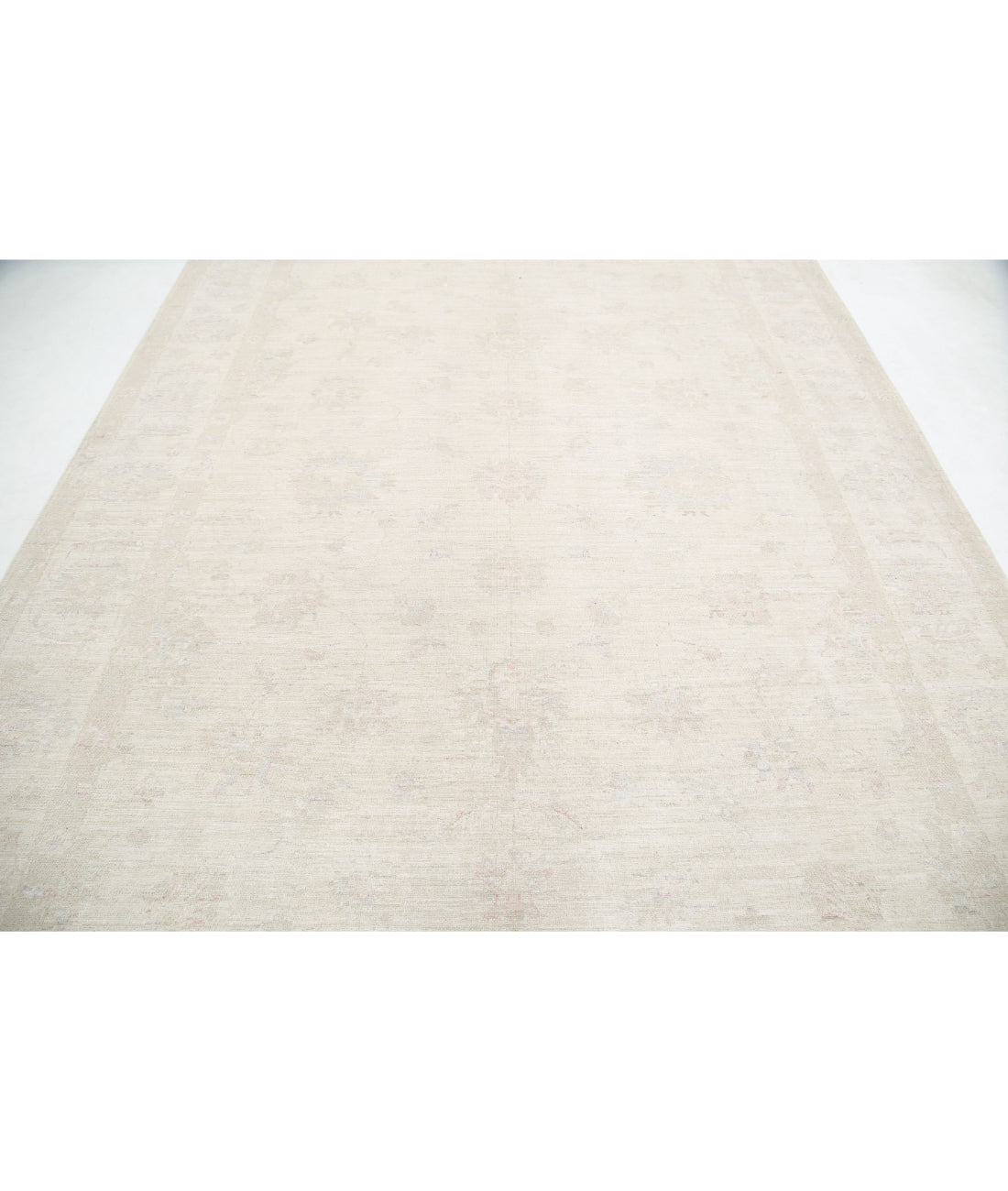 Serenity 8'2'' X 11'2'' Hand-Knotted Wool Rug 8'2'' x 11'2'' (245 X 335) / Ivory / Ivory