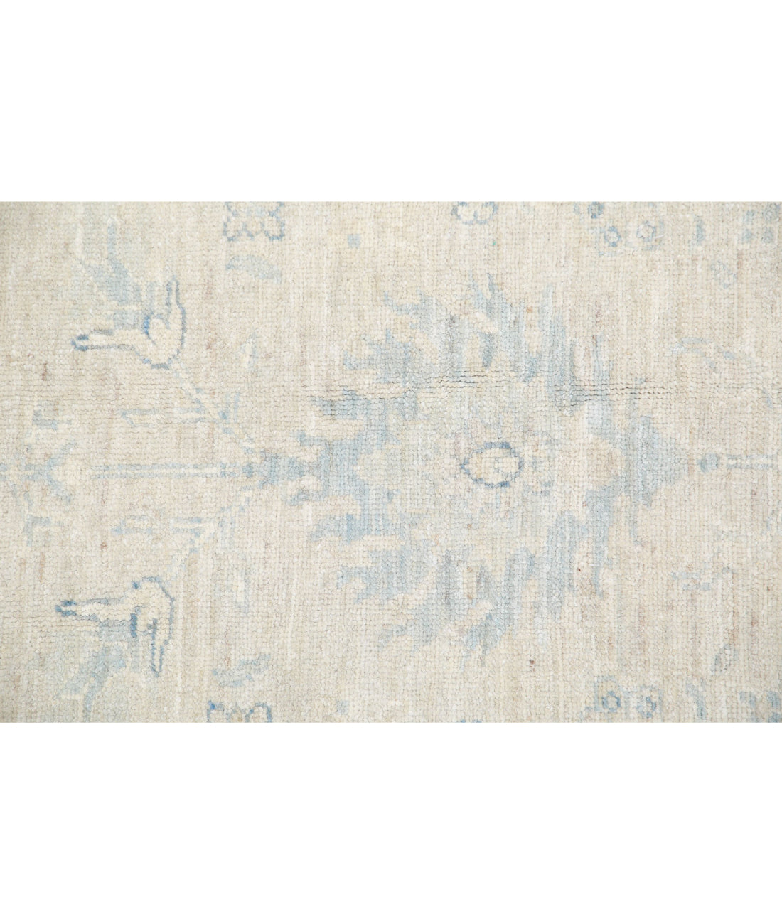 Serenity 8'1'' X 9'8'' Hand-Knotted Wool Rug 8'1'' x 9'8'' (243 X 290) / Ivory / Blue