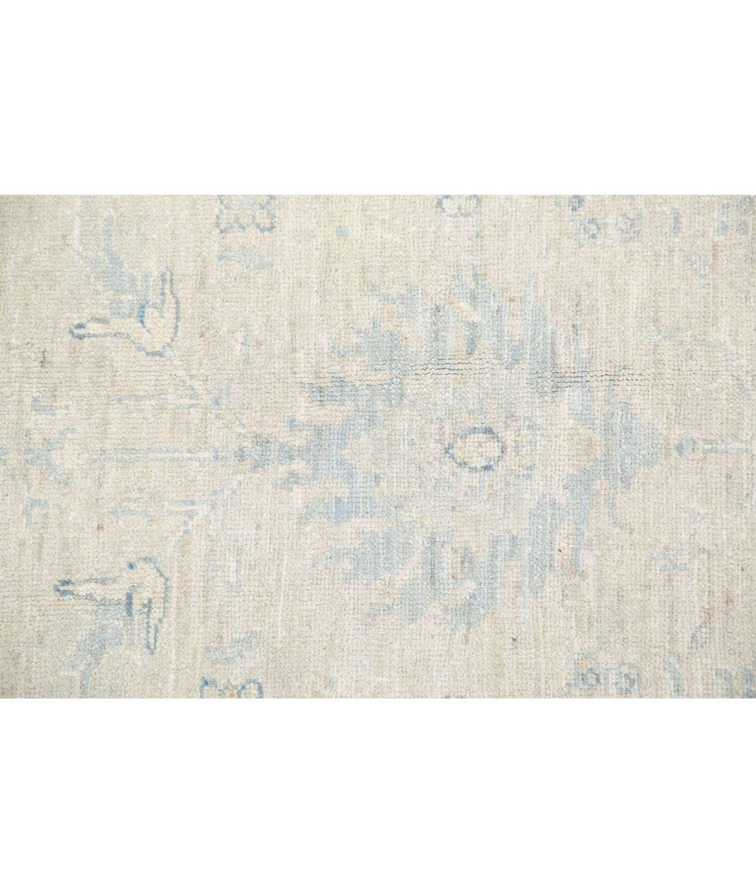 Serenity 8'1'' X 9'8'' Hand-Knotted Wool Rug 8'1'' x 9'8'' (243 X 290) / Ivory / Blue