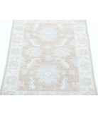 Serenity 2'1'' X 3'2'' Hand-Knotted Wool Rug 2'1'' x 3'2'' (63 X 95) / Brown / Ivory