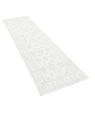 Serenity 2'6'' X 8'3'' Hand-Knotted Wool Rug 2'6'' x 8'3'' (75 X 248) / Ivory / Taupe