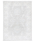 Serenity 2'2'' X 3'1'' Hand-Knotted Wool Rug 2'2'' x 3'1'' (65 X 93) / Grey / Ivory
