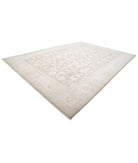 Serenity 12'10'' X 17'11'' Hand-Knotted Wool Rug 12'10'' x 17'11'' (385 X 538) / Brown / Ivory