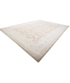 Serenity 13'9'' X 18'10'' Hand-Knotted Wool Rug 13'9'' x 18'10'' (413 X 565) / Brown / Ivory