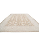Serenity 13'9'' X 18'10'' Hand-Knotted Wool Rug 13'9'' x 18'10'' (413 X 565) / Brown / Ivory