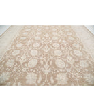 Serenity 13'9'' X 18'10'' Hand-Knotted Wool Rug 13'9'' x 18'10'' (413 X 565) / Brown / Ivory