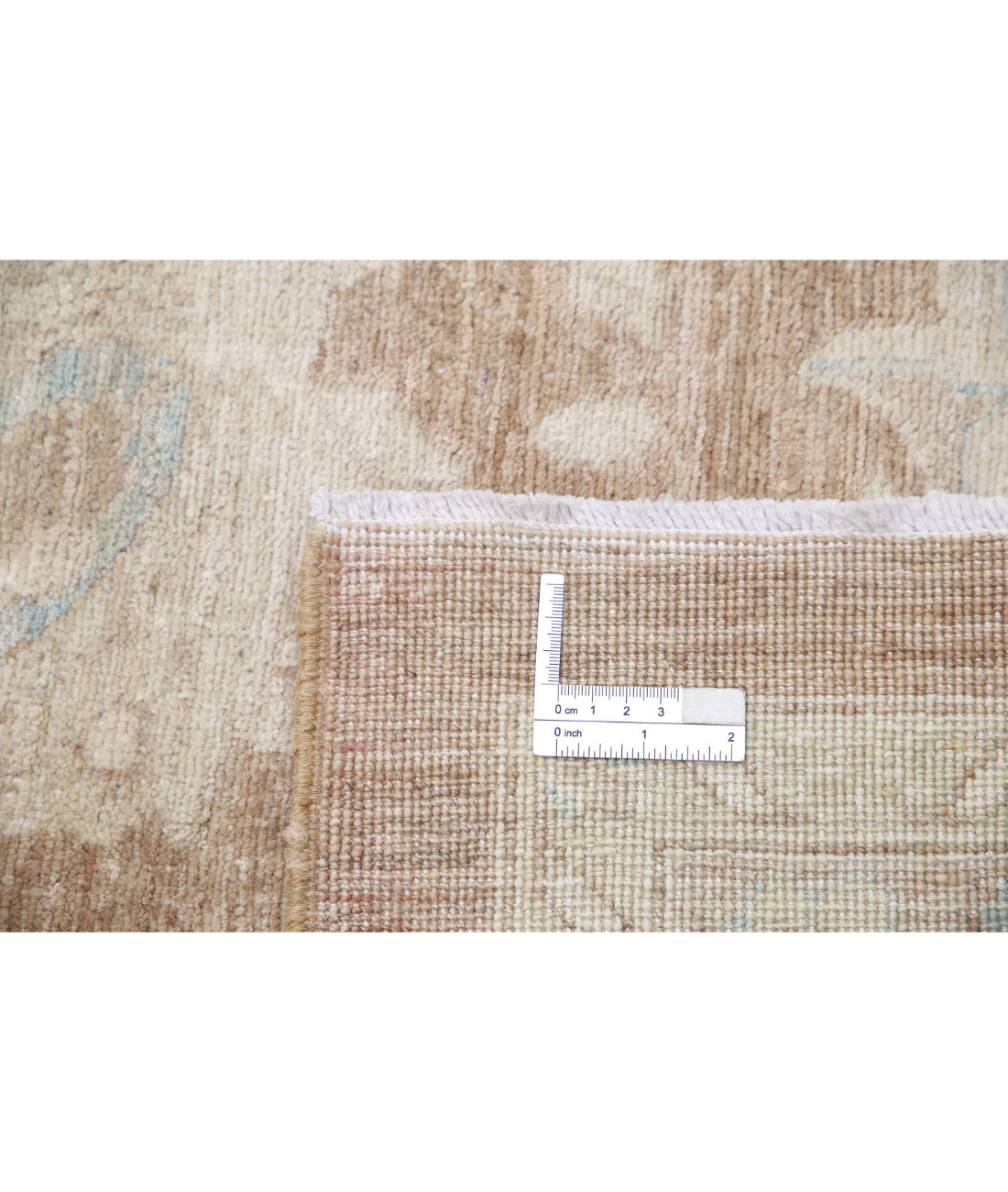 Serenity 13'9'' X 18'10'' Hand-Knotted Wool Rug 13'9'' x 18'10'' (413 X 565) / Brown / Ivory