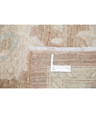 Serenity 13'9'' X 18'10'' Hand-Knotted Wool Rug 13'9'' x 18'10'' (413 X 565) / Brown / Ivory