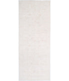 Serenity 5'10'' X 16'3'' Hand-Knotted Wool Rug 5'10'' x 16'3'' (175 X 488) / Ivory / Orange
