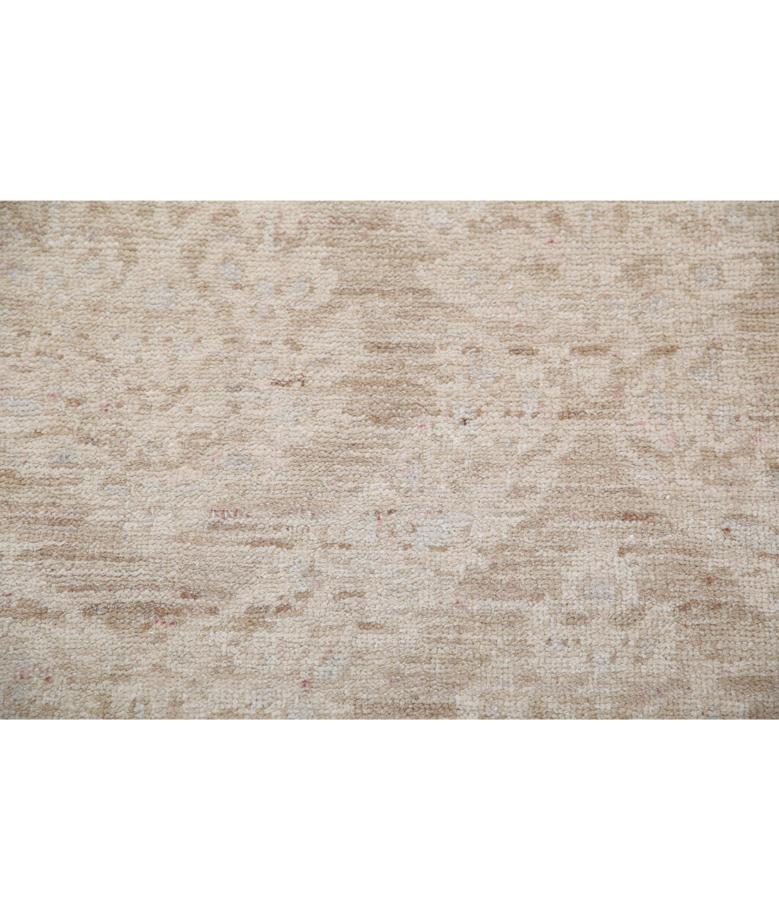 Serenity 8'8'' X 11'8'' Hand-Knotted Wool Rug 8'8'' x 11'8'' (260 X 350) / Taupe / Ivory