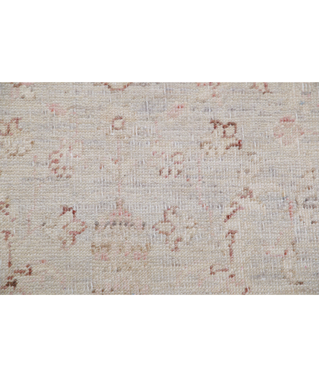 Serenity 2'6'' X 10'1'' Hand-Knotted Wool Rug 2'6'' x 10'1'' (75 X 303) / Grey / Ivory