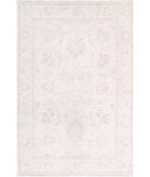 Serenity 3'10'' X 5'9'' Hand-Knotted Wool Rug 3'10'' x 5'9'' (115 X 173) / Ivory / Pink