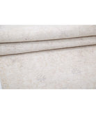 Serenity 2'5'' X 9'5'' Hand-Knotted Wool Rug 2'5'' x 9'5'' (73 X 283) / Ivory / Grey
