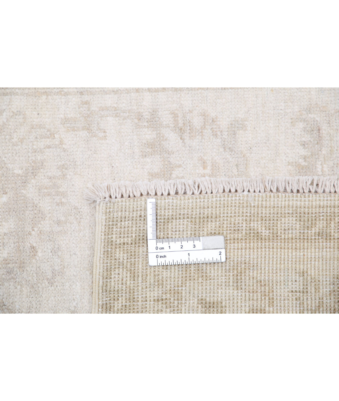 Serenity 2'6'' X 7'11'' Hand-Knotted Wool Rug 2'6'' x 7'11'' (75 X 238) / Ivory / Beige