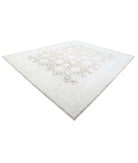 Serenity 12'0'' X 14'6'' Hand-Knotted Wool Rug 12'0'' x 14'6'' (360 X 435) / Brown / Ivory