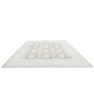 Serenity 12'0'' X 14'6'' Hand-Knotted Wool Rug 12'0'' x 14'6'' (360 X 435) / Brown / Ivory