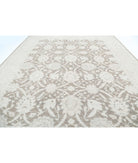 Serenity 12'0'' X 14'6'' Hand-Knotted Wool Rug 12'0'' x 14'6'' (360 X 435) / Brown / Ivory