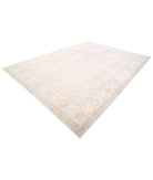 Serenity 9'11'' X 13'7'' Hand-Knotted Wool Rug 9'11'' x 13'7'' (298 X 408) / Ivory / Taupe