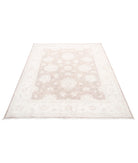 Serenity 5'0'' X 6'5'' Hand-Knotted Wool Rug 5'0'' x 6'5'' (150 X 193) / Brown / Ivory