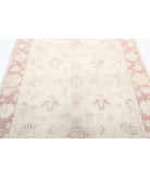 Serenity 5'3'' X 7'3'' Hand-Knotted Wool Rug 5'3'' x 7'3'' (158 X 218) / Ivory / Pink