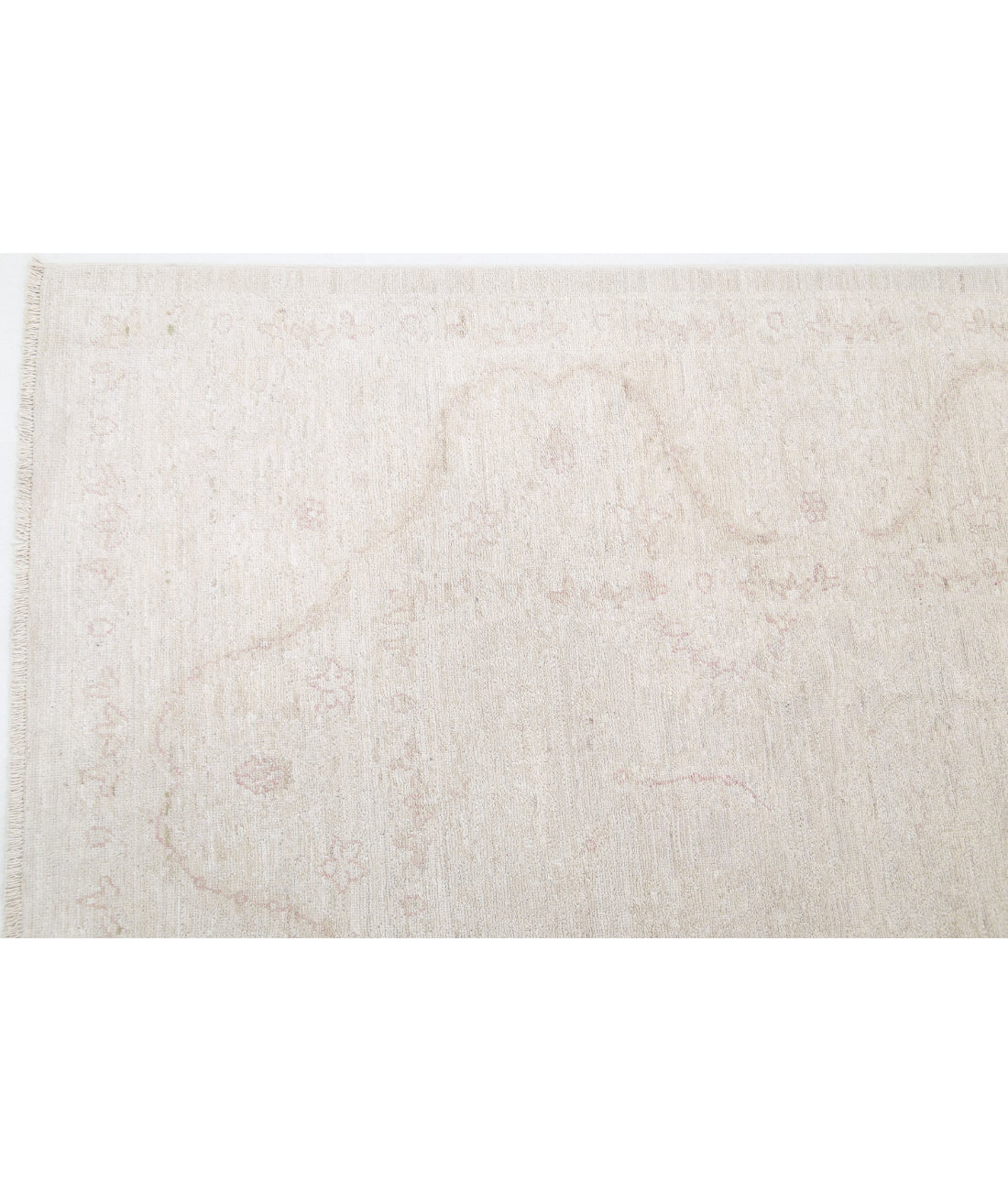 Serenity 7'11'' X 9'5'' Hand-Knotted Wool Rug 7'11'' x 9'5'' (238 X 283) / Ivory / Taupe