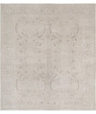 Serenity 7'9'' X 8'7'' Hand-Knotted Wool Rug 7'9'' x 8'7'' (233 X 258) / Ivory / Taupe