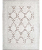 Serenity 13'0'' X 17'6'' Hand-Knotted Wool Rug 13'0'' x 17'6'' (390 X 525) / Brown / Ivory