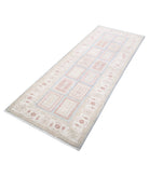 Serenity 2'9'' X 7'4'' Hand-Knotted Wool Rug 2'9'' x 7'4'' (83 X 220) / Blue / Ivory