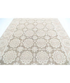 Serenity 8'11'' X 10'6'' Hand-Knotted Wool Rug 8'11'' x 10'6'' (268 X 315) / Brown / Brown