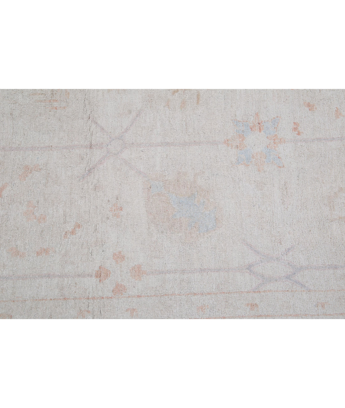 Serenity 5'11'' X 14'2'' Hand-Knotted Wool Rug 5'11'' x 14'2'' (178 X 425) / Ivory / Ivory