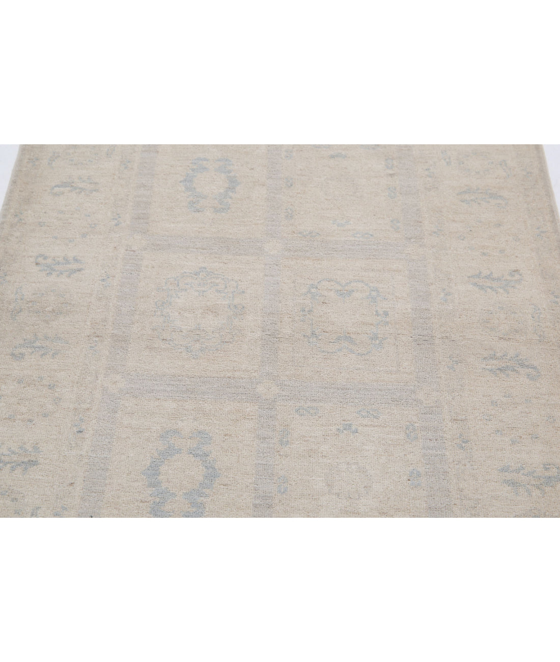 Serenity 3'1'' X 5'0'' Hand-Knotted Wool Rug 3'1'' x 5'0'' (93 X 150) / Brown / Ivory
