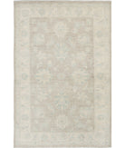 Serenity 3'2'' X 4'11'' Hand-Knotted Wool Rug 3'2'' x 4'11'' (95 X 148) / Brown / Ivory