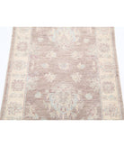 Serenity 2'2'' X 3'1'' Hand-Knotted Wool Rug 2'2'' x 3'1'' (65 X 93) / Brown / Ivory
