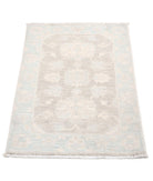 Serenity 2'0'' X 3'1'' Hand-Knotted Wool Rug 2'0'' x 3'1'' (60 X 93) / Brown / Blue