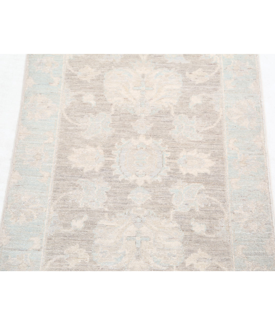 Serenity 2'0'' X 3'1'' Hand-Knotted Wool Rug 2'0'' x 3'1'' (60 X 93) / Brown / Blue