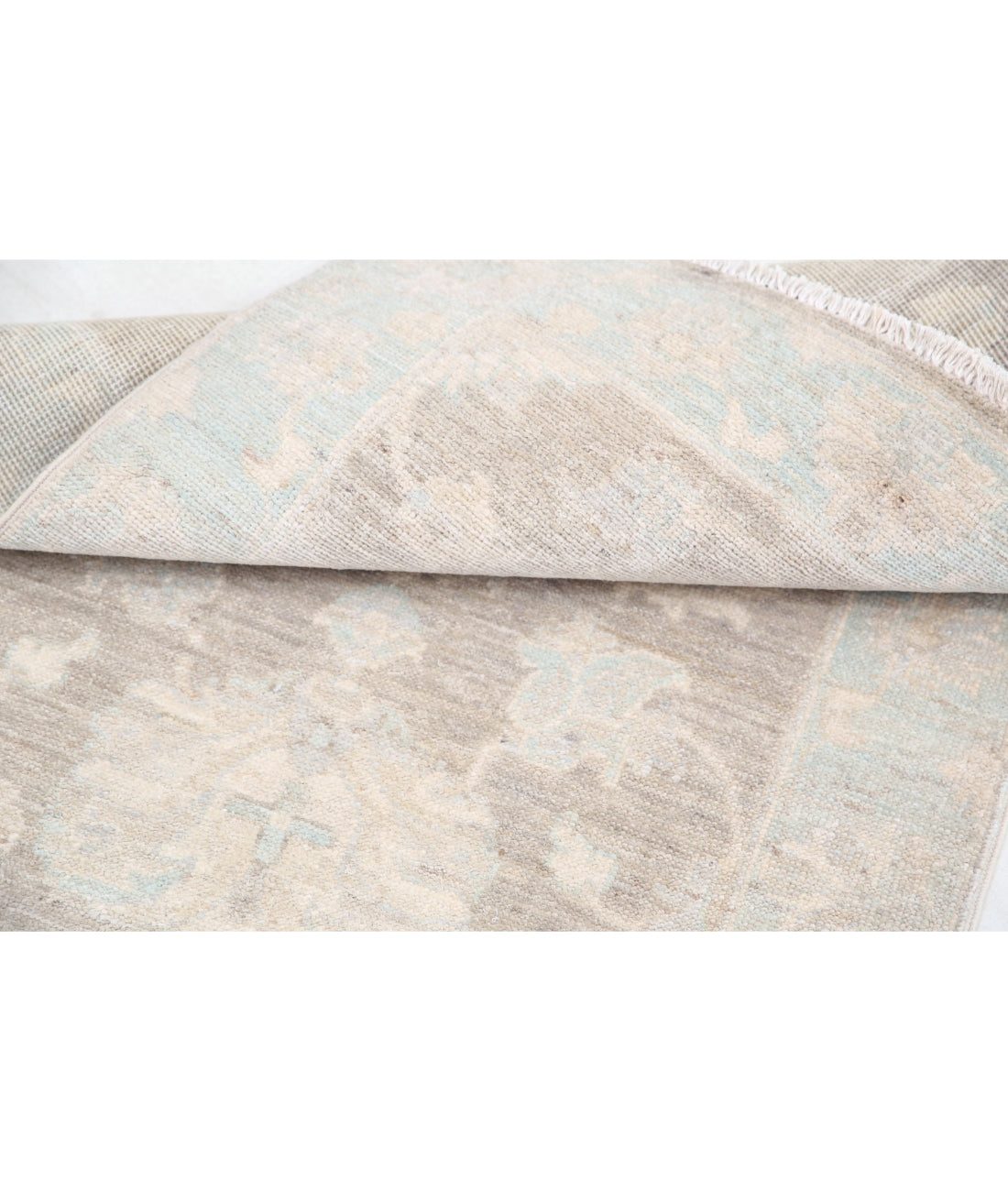 Serenity 2'0'' X 3'1'' Hand-Knotted Wool Rug 2'0'' x 3'1'' (60 X 93) / Brown / Blue