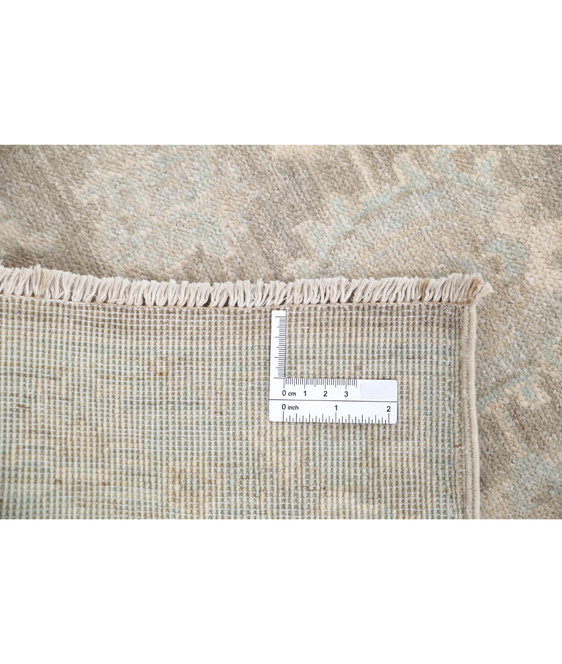 Serenity 2'0'' X 3'1'' Hand-Knotted Wool Rug 2'0'' x 3'1'' (60 X 93) / Brown / Blue