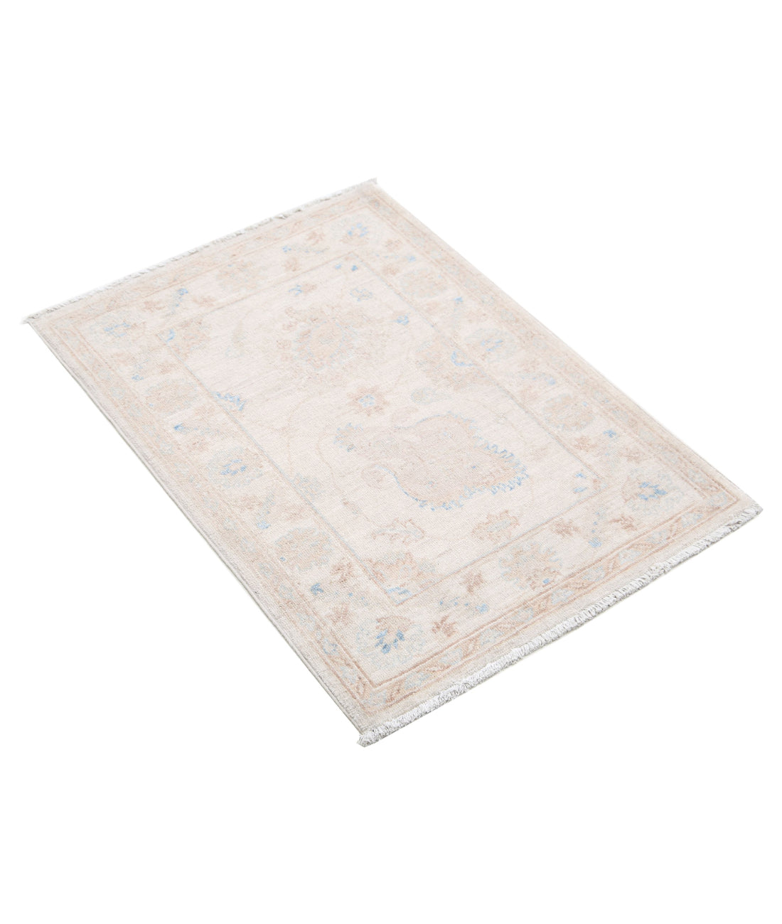 Serenity 2'1'' X 2'11'' Hand-Knotted Wool Rug 2'1'' x 2'11'' (63 X 88) / Ivory / Ivory