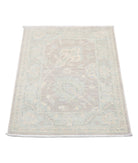 Serenity 2'0'' X 2'11'' Hand-Knotted Wool Rug 2'0'' x 2'11'' (60 X 88) / Brown / Ivory