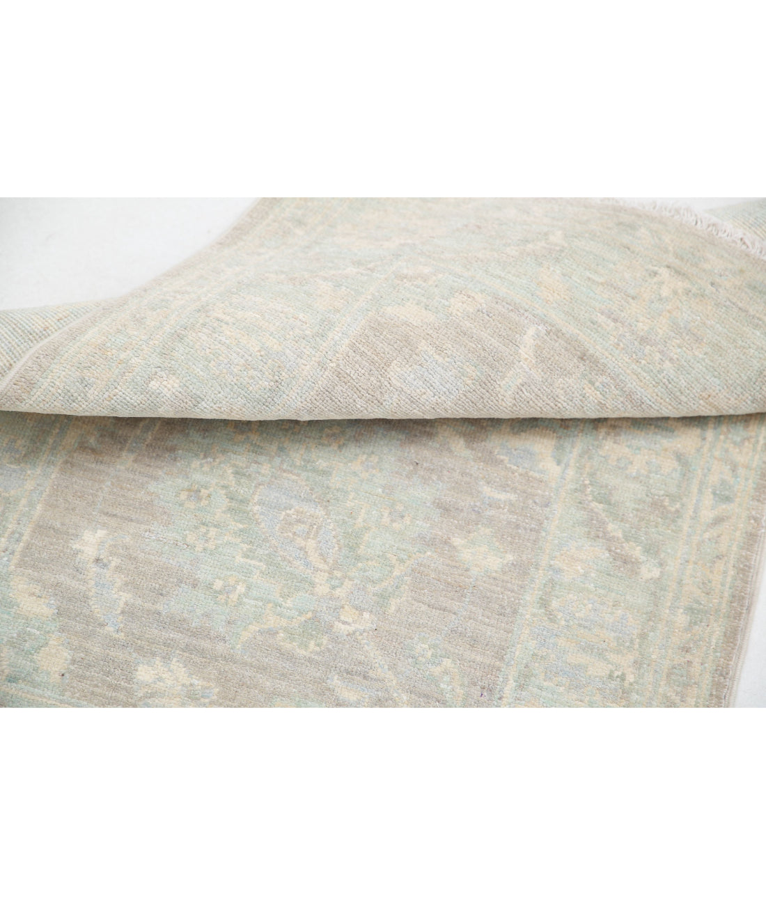 Serenity 2'0'' X 2'11'' Hand-Knotted Wool Rug 2'0'' x 2'11'' (60 X 88) / Brown / Ivory