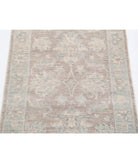 Serenity 2'1'' X 3'1'' Hand-Knotted Wool Rug 2'1'' x 3'1'' (63 X 93) / Brown / Ivory