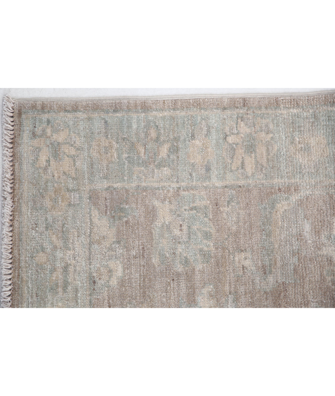 Serenity 2'1'' X 3'1'' Hand-Knotted Wool Rug 2'1'' x 3'1'' (63 X 93) / Brown / Ivory
