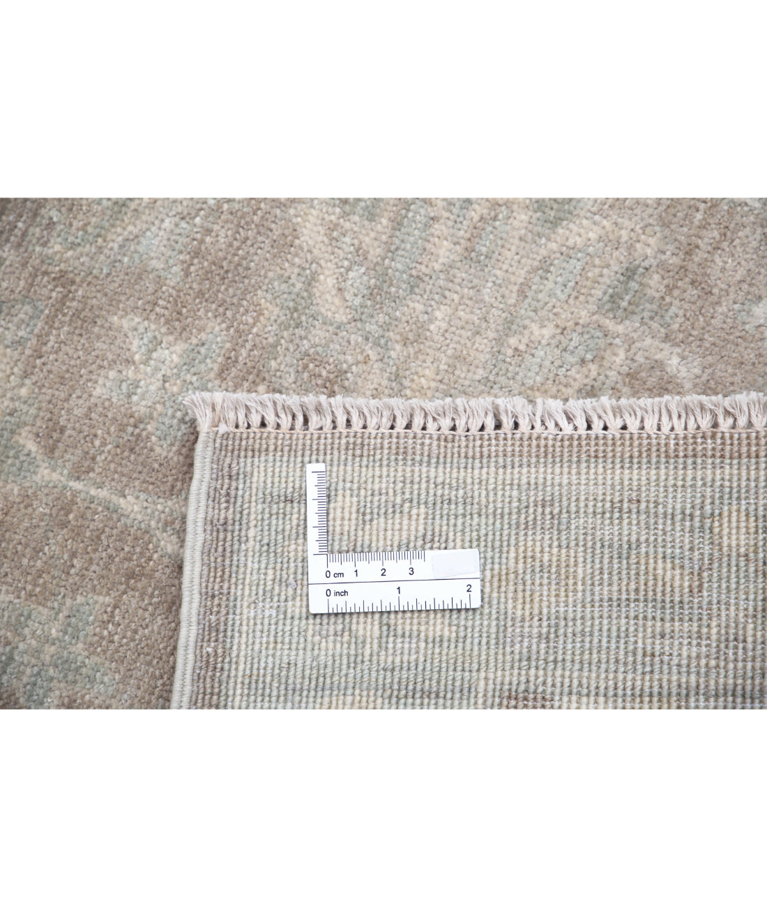 Serenity 2'1'' X 3'1'' Hand-Knotted Wool Rug 2'1'' x 3'1'' (63 X 93) / Brown / Ivory