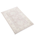 Serenity 2'1'' X 3'0'' Hand-Knotted Wool Rug 2'1'' x 3'0'' (63 X 90) / Brown / Ivory