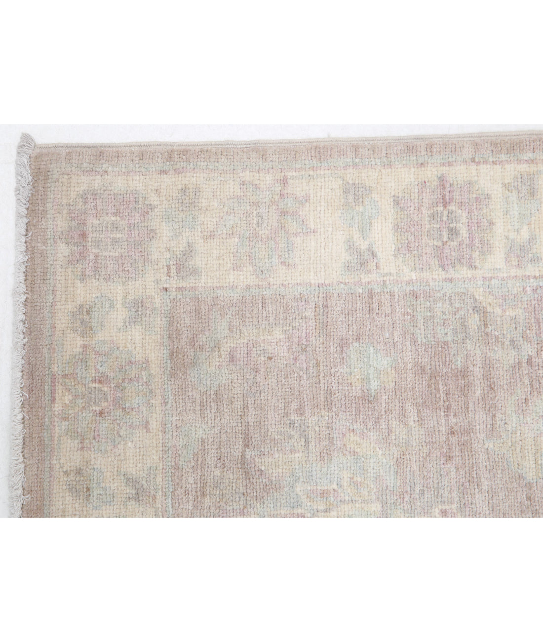 Serenity 2'1'' X 3'0'' Hand-Knotted Wool Rug 2'1'' x 3'0'' (63 X 90) / Brown / Ivory