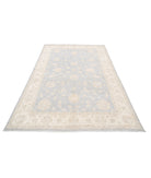 Serenity 5'5'' X 8'2'' Hand-Knotted Wool Rug 5'5'' x 8'2'' (163 X 245) / Grey / Ivory