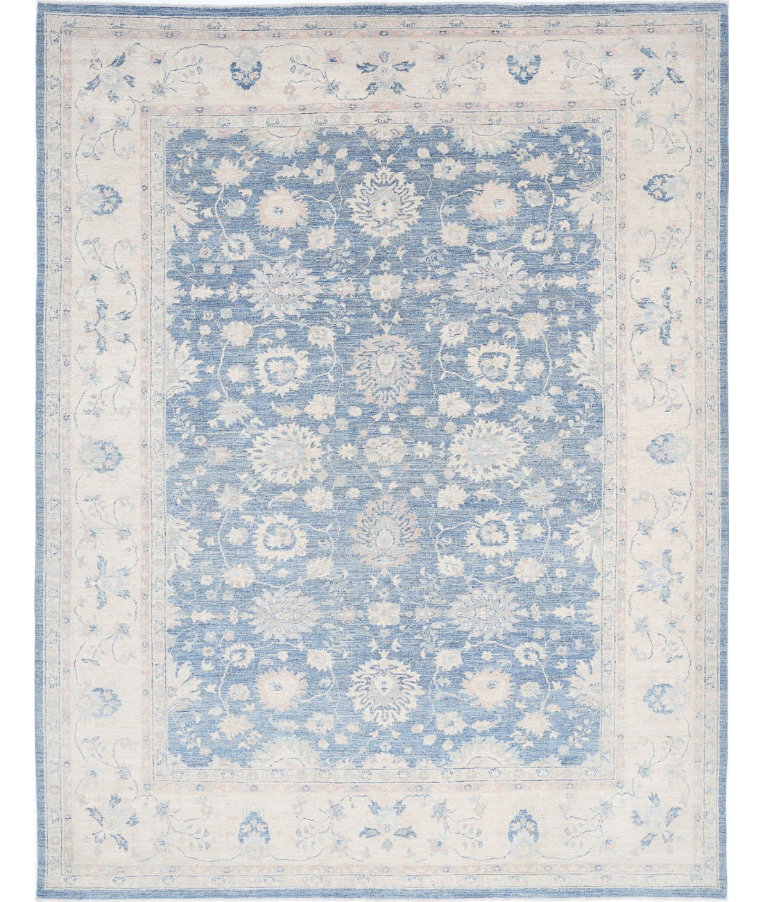 Serenity 8'2'' X 10'9'' Hand-Knotted Wool Rug 8'2'' x 10'9'' (245 X 323) / Ivory / Grey