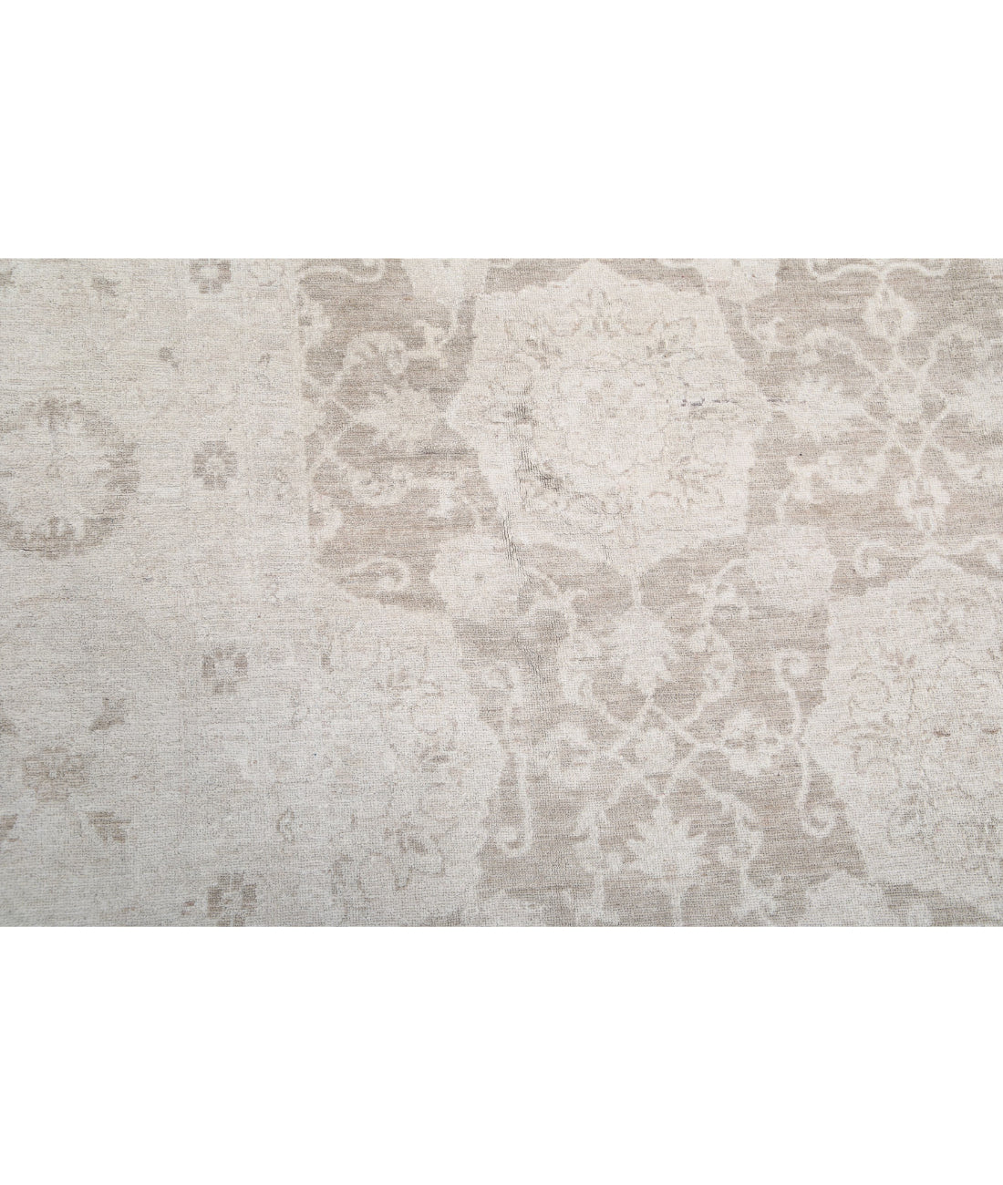 Serenity 10'10'' X 18'5'' Hand-Knotted Wool Rug 10'10'' x 18'5'' (325 X 553) / Taupe / Ivory