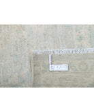 Serenity 11'11'' X 14'0'' Hand-Knotted Wool Rug 11'11'' x 14'0'' (358 X 420) / Silver / Ivory